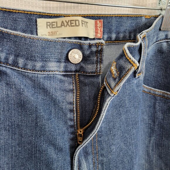 Levis 550 Mens 38x29 Jeans Relaxed Fit Denim Classic Straight Leg Durable Casual - Picture 12 of 14
